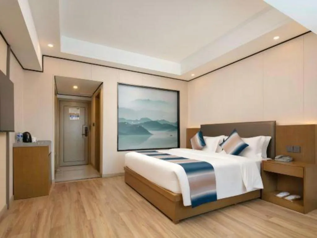 Bed in Zhangjiajie Fulante News Business Hotel