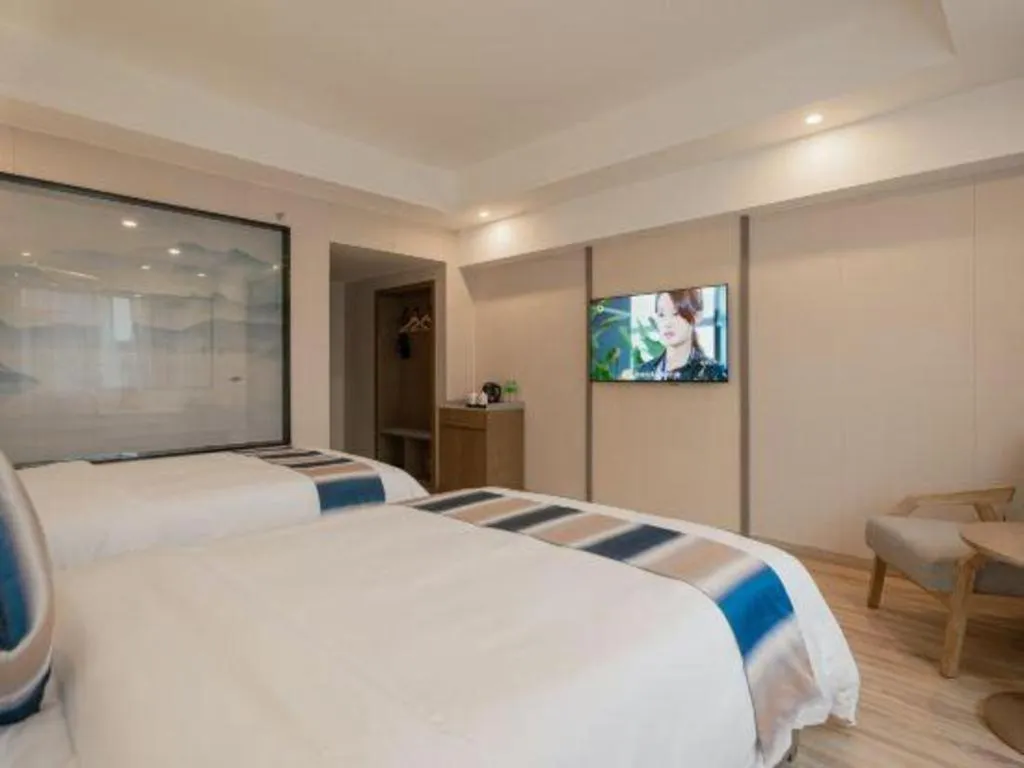 Bed in Zhangjiajie Fulante News Business Hotel