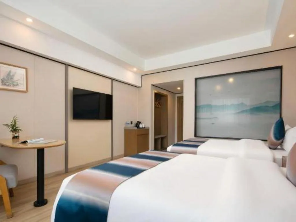 Bed in Zhangjiajie Fulante News Business Hotel