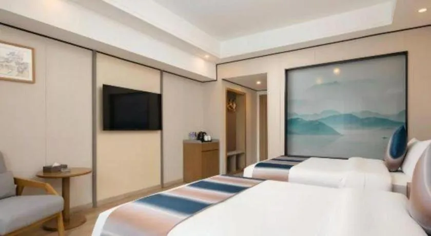 Bed in Zhangjiajie Fulante News Business Hotel
