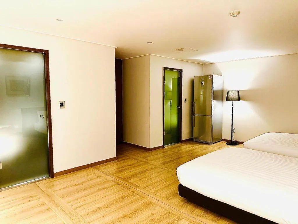 Bed in Hotel One Byeonsan