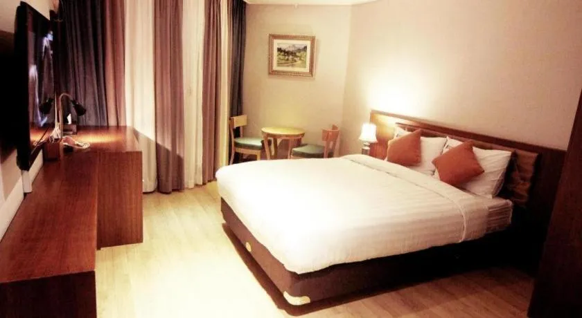 Bed in Hotel One Byeonsan