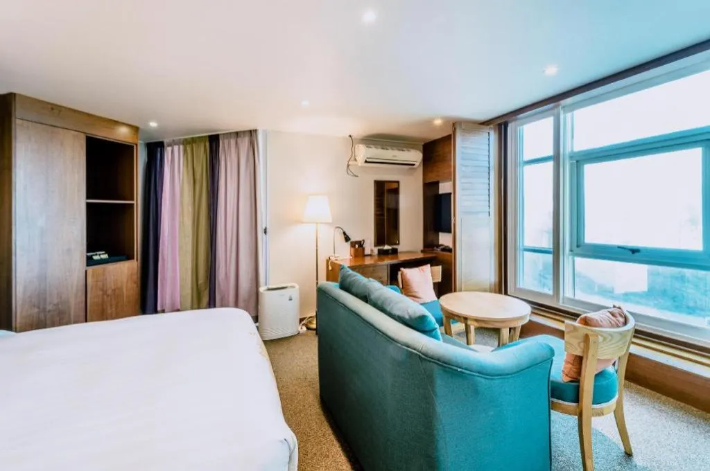 Bed in Hotel One Byeonsan