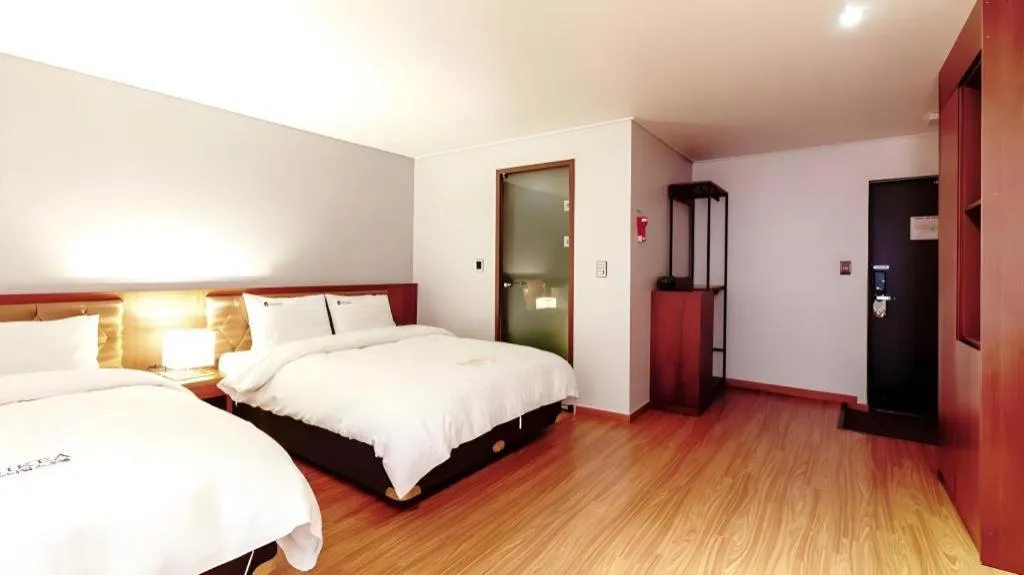 Bed in Hotel One Byeonsan