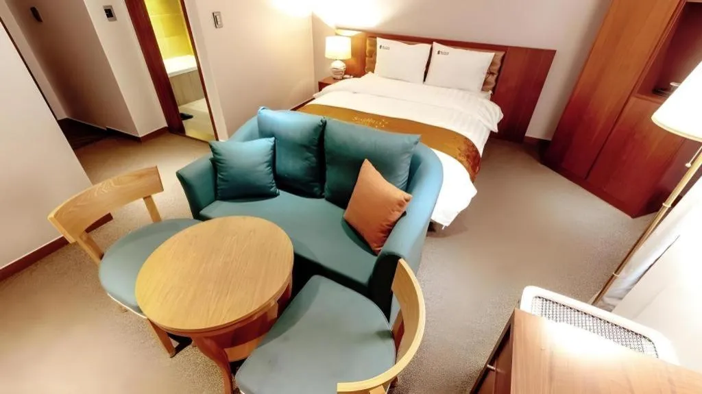 Bed in Hotel One Byeonsan