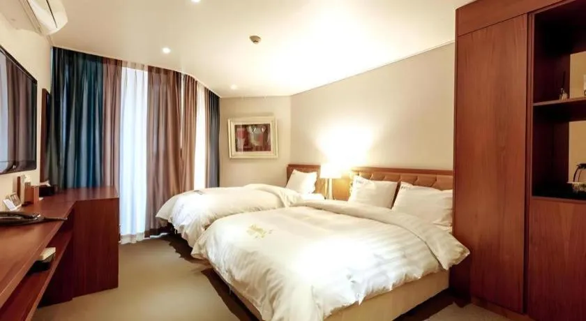 Bed in Hotel One Byeonsan