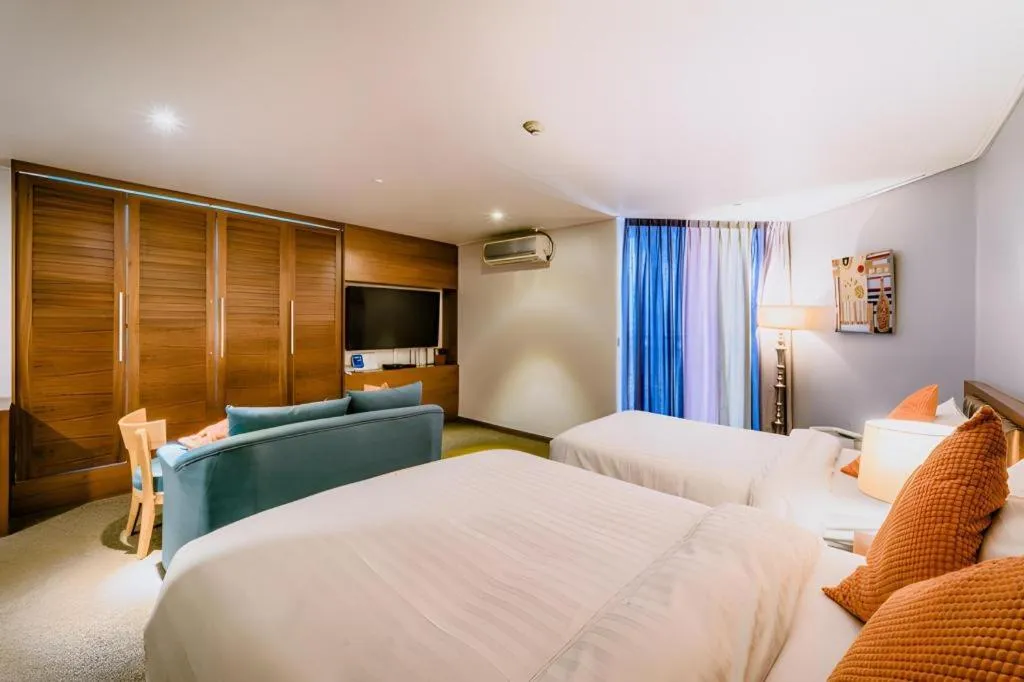 Bed in Hotel One Byeonsan