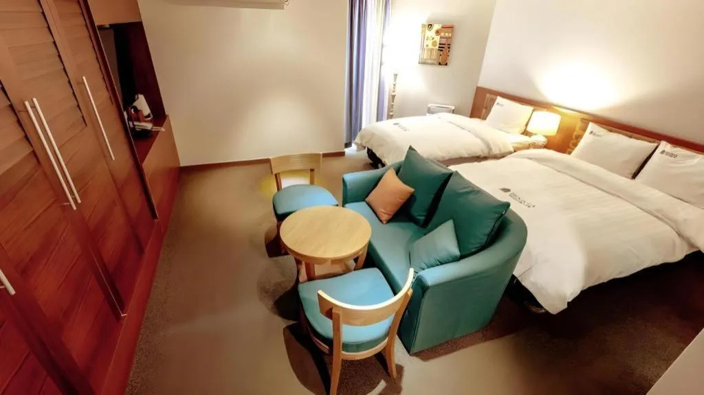 Bed in Hotel One Byeonsan