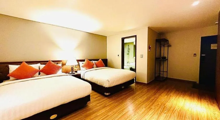 Bed in Hotel One Byeonsan