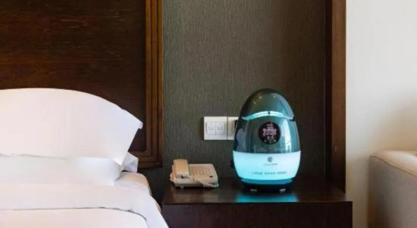 Bed in Boao Holliyard Hotel