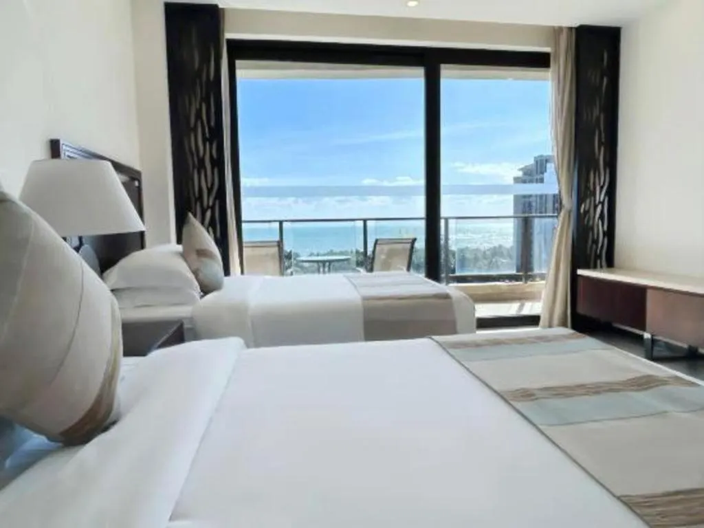 Bed in Boao Holliyard Hotel