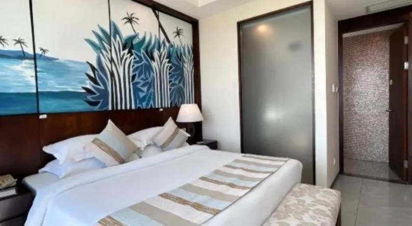 Bed in Boao Holliyard Hotel