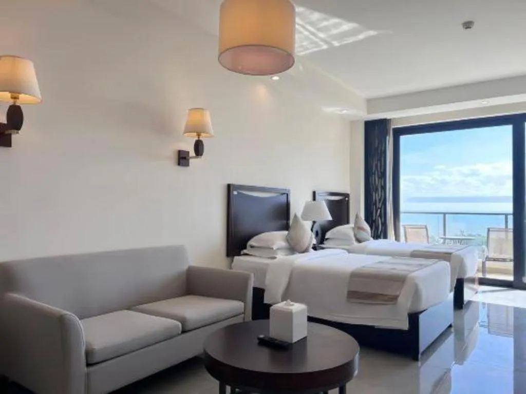 Bed in Boao Holliyard Hotel