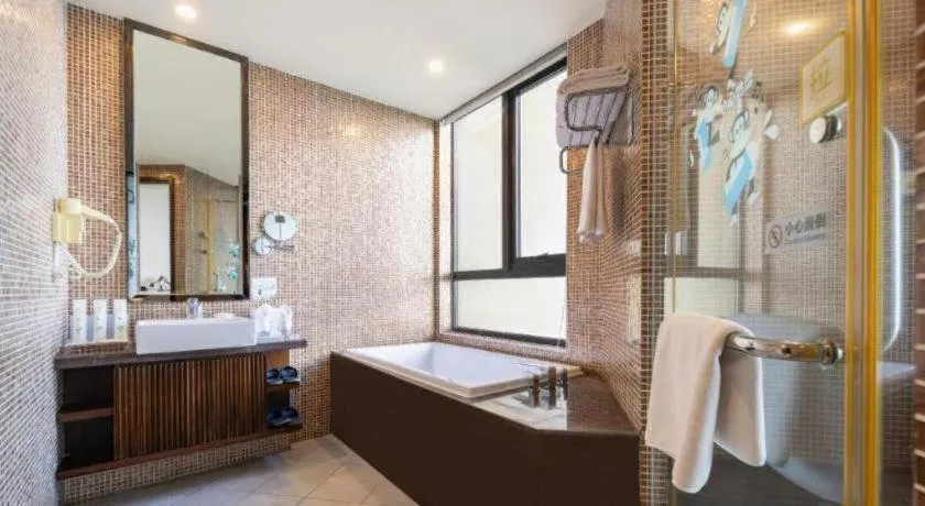 Bed in Boao Holliyard Hotel