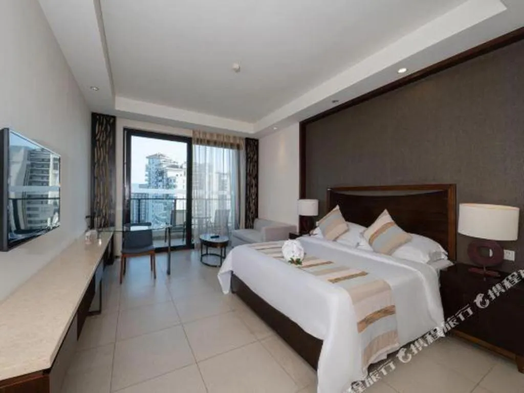 Bed in Boao Holliyard Hotel