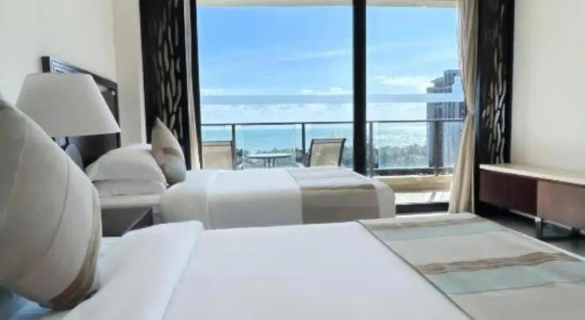 Bed in Boao Holliyard Hotel