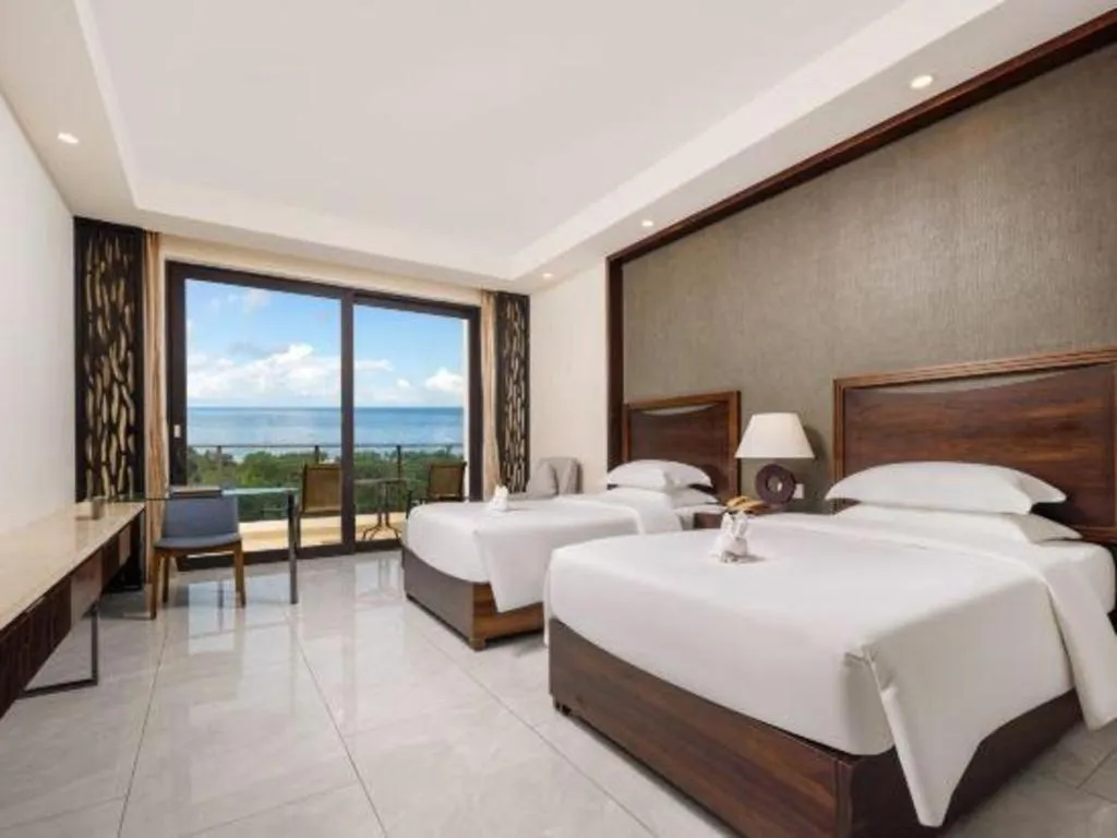 Bed in Boao Holliyard Hotel