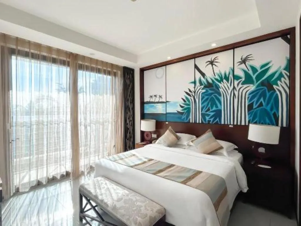 Bed in Boao Holliyard Hotel