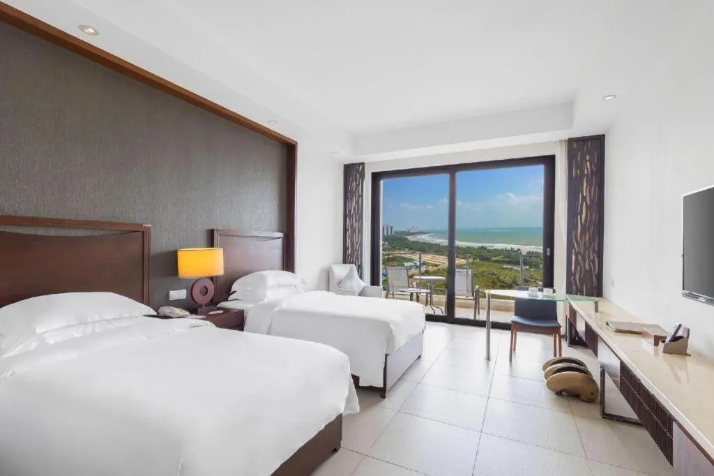 Bed in Boao Holliyard Hotel