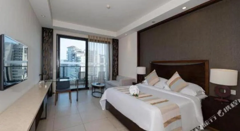 Bed in Boao Holliyard Hotel