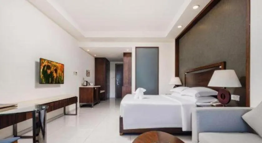 Bed in Boao Holliyard Hotel