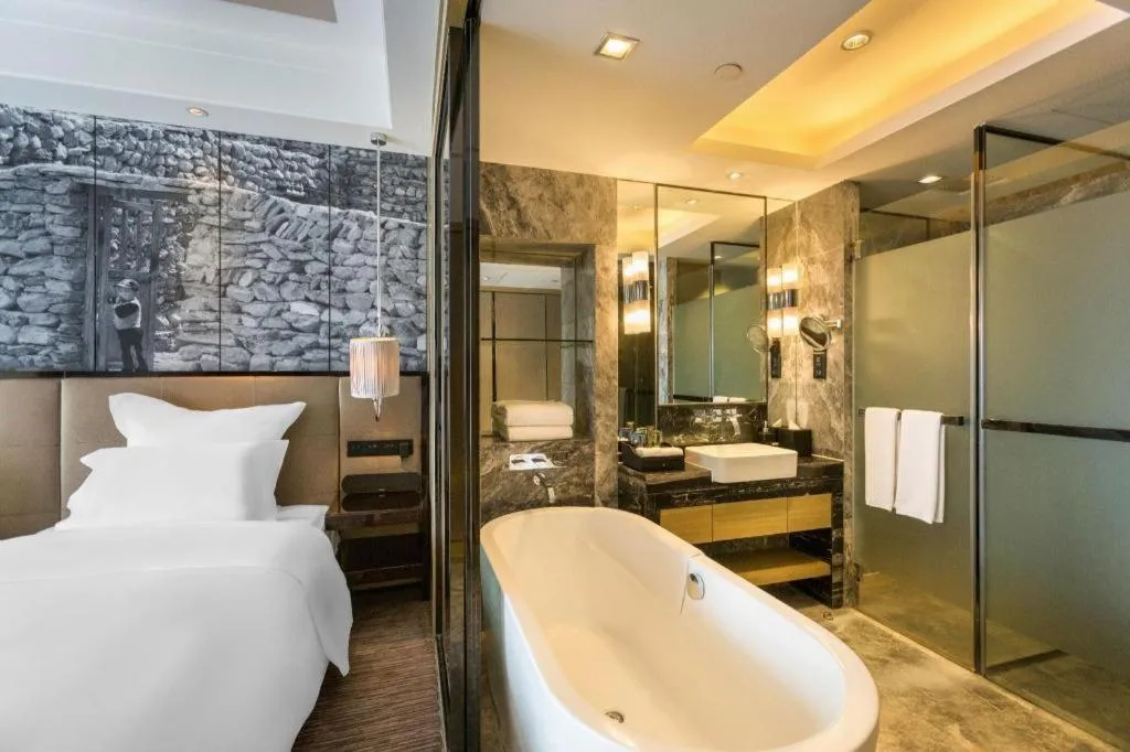 Bed in U Hotel Urumqi