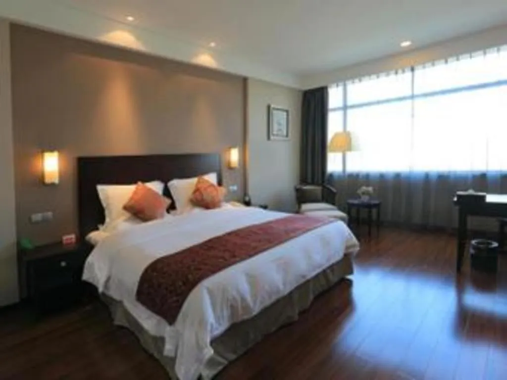 Bed in Ramada by Wyndham Suzhou Luzhi