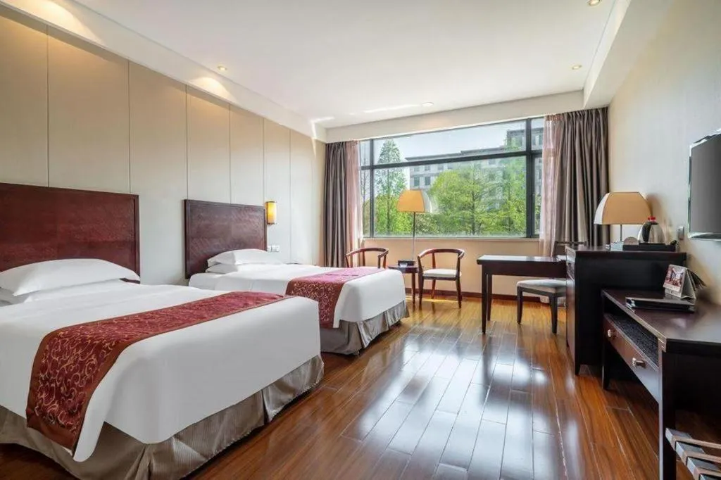 Bed in Ramada by Wyndham Suzhou Luzhi