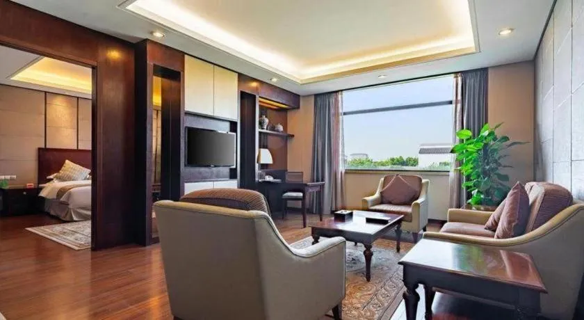 Bed in Ramada by Wyndham Suzhou Luzhi