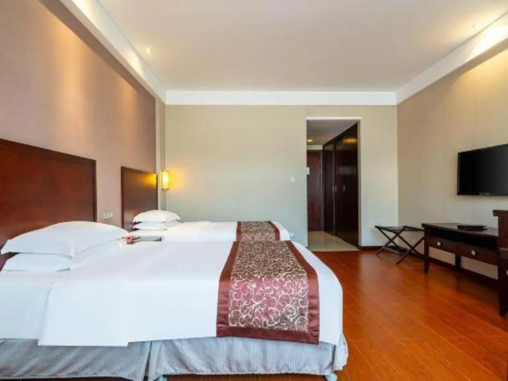 Bed in Ramada by Wyndham Suzhou Luzhi