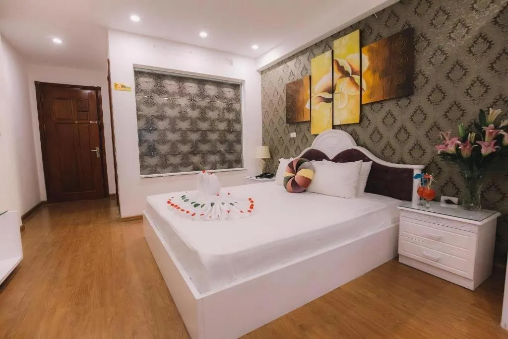 Bed in Hanoi Inner Hotel