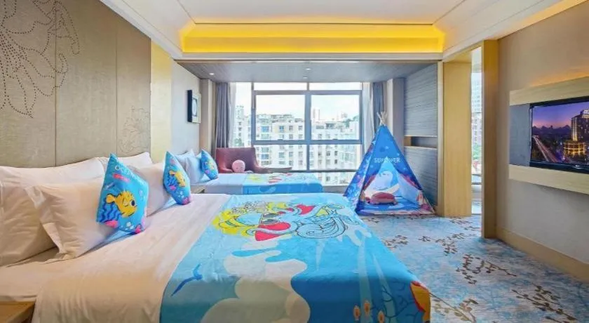 Bed in Grand Skylight International Hotel Guiyang