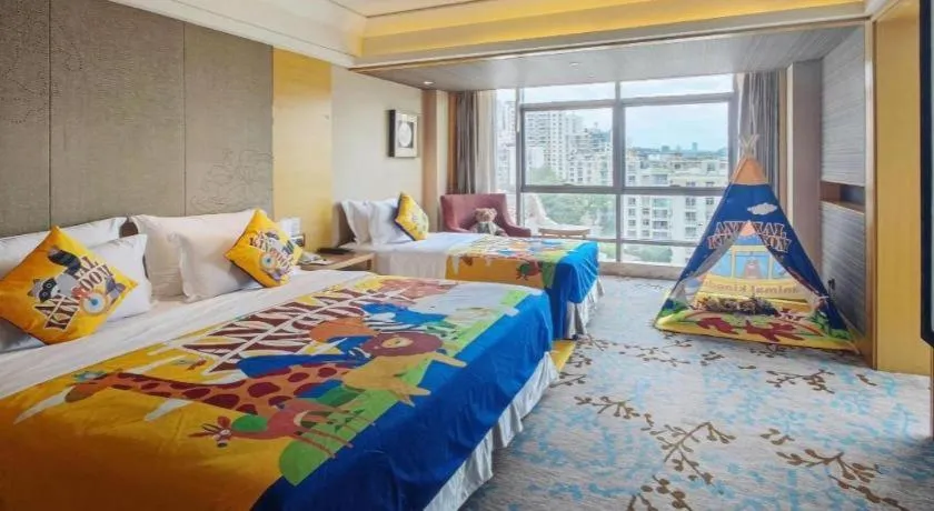 Bed in Grand Skylight International Hotel Guiyang