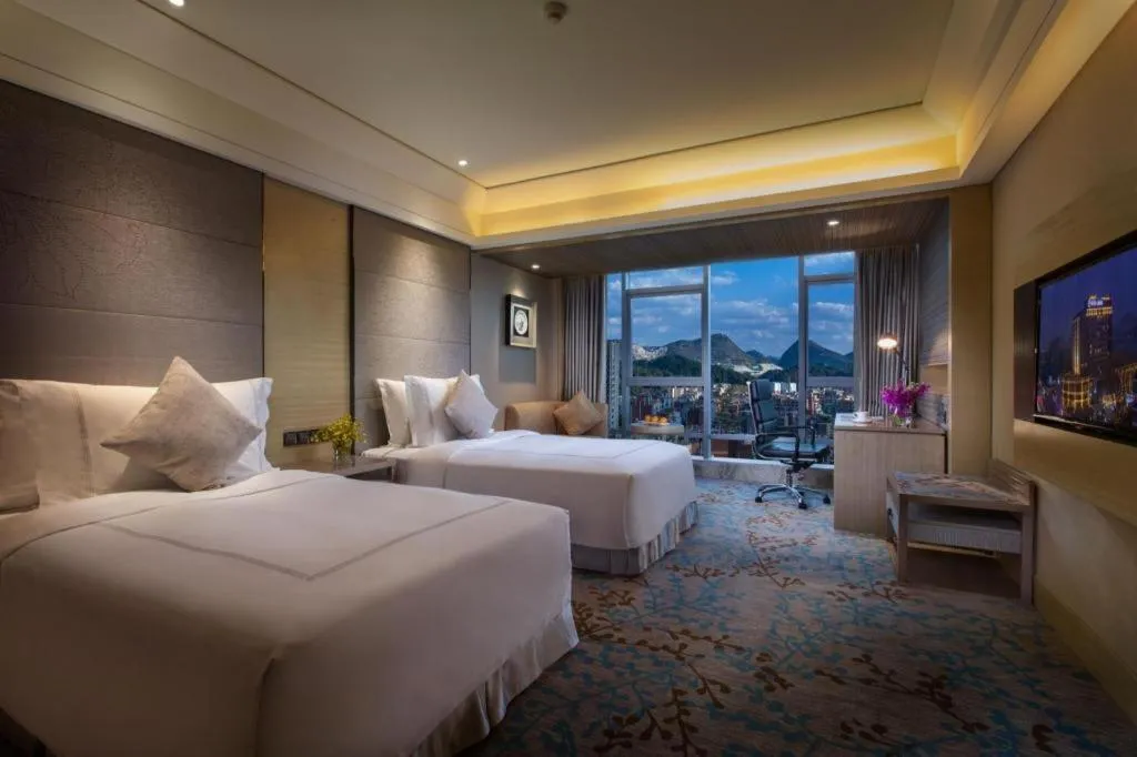 Bed in Grand Skylight International Hotel Guiyang