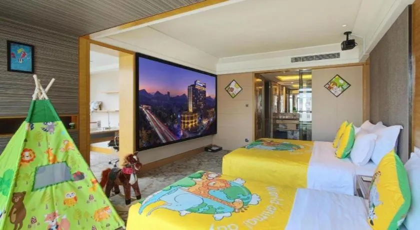 Bed in Grand Skylight International Hotel Guiyang