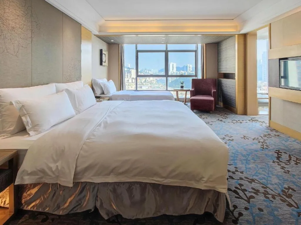 Bed in Grand Skylight International Hotel Guiyang
