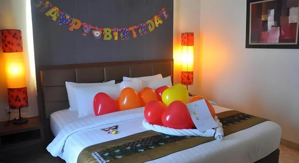 Bed in Zia Hotel Boutique Batam