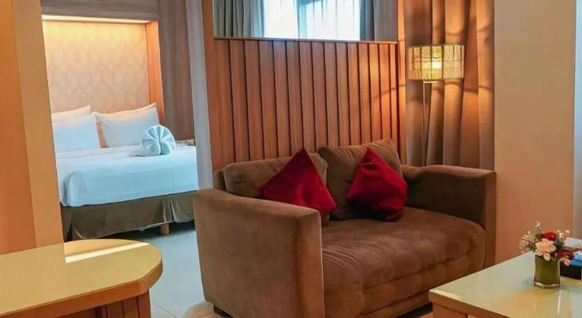 Bed in d'primahotel Mega Kuningan