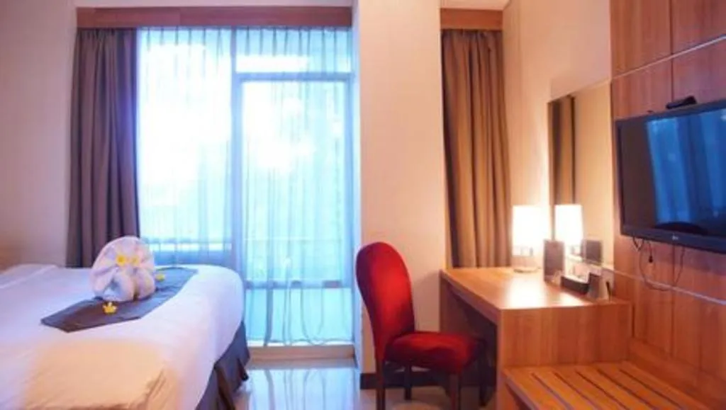 Bed in d'primahotel Mega Kuningan