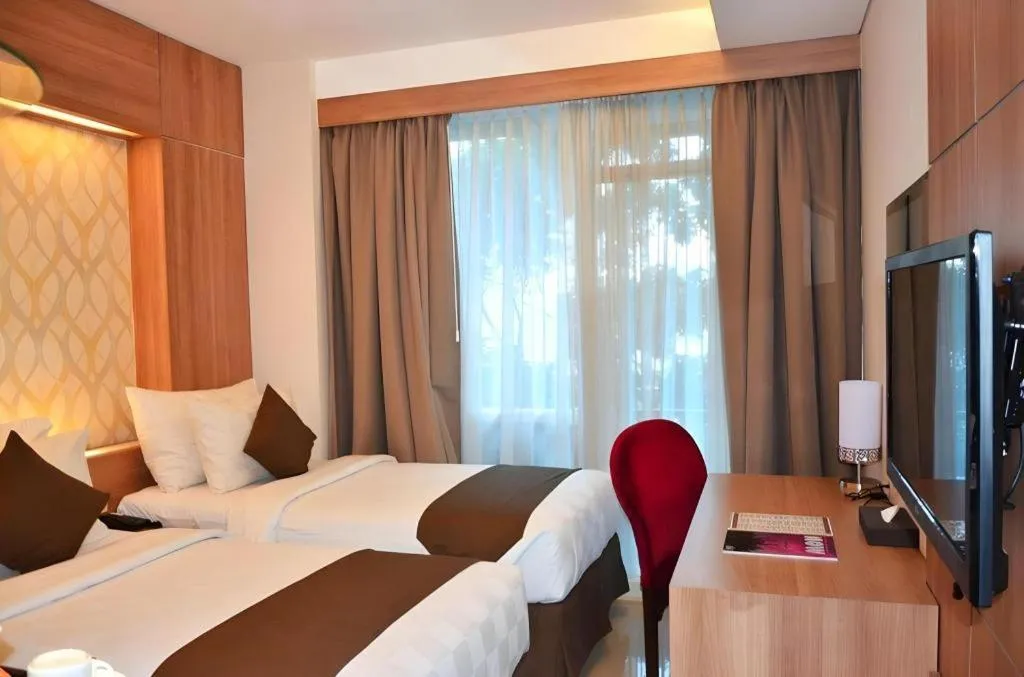 Bed in d'primahotel Mega Kuningan