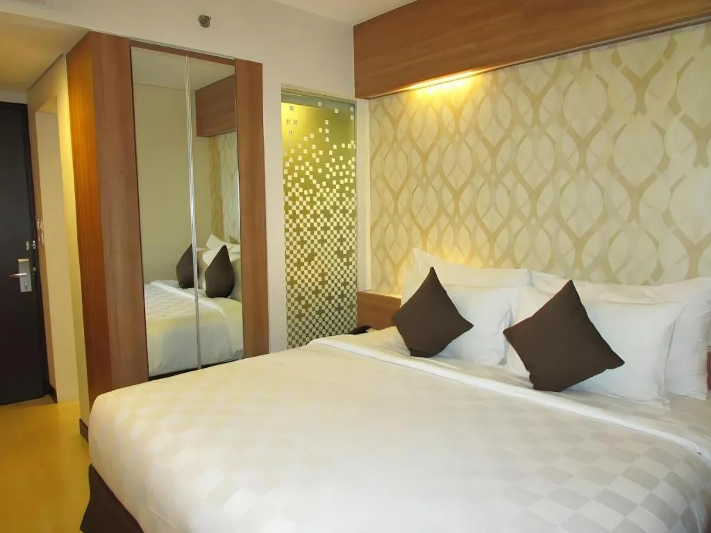 Bed in d'primahotel Mega Kuningan