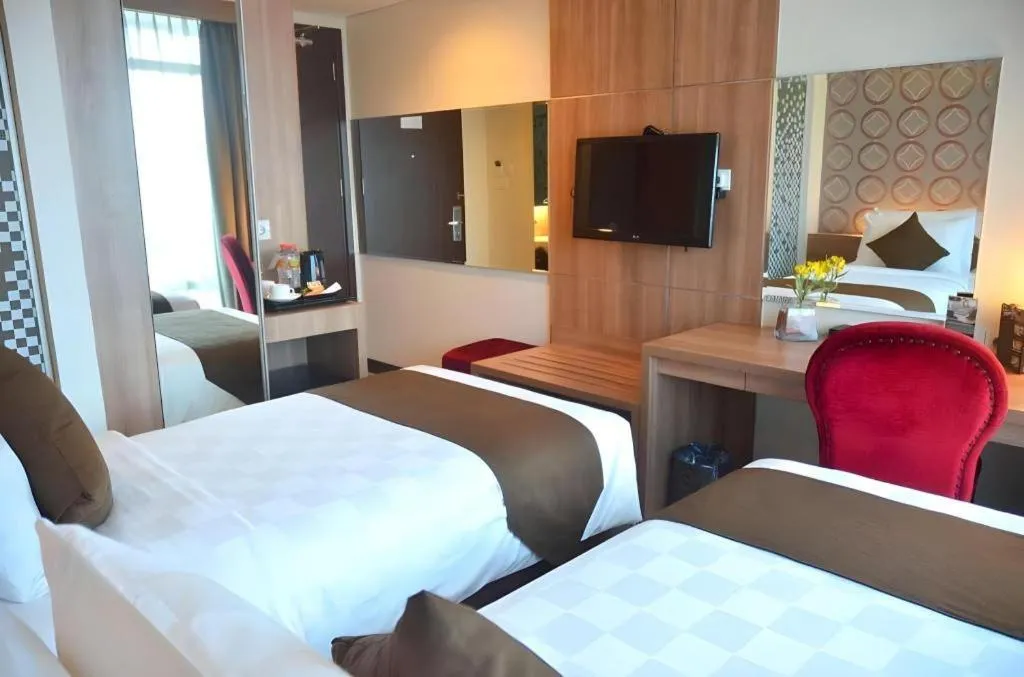 Bed in d'primahotel Mega Kuningan