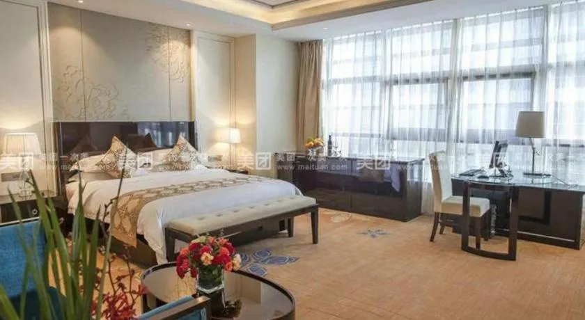 Bed in Hangzhou Huachen Fengting Hotel
