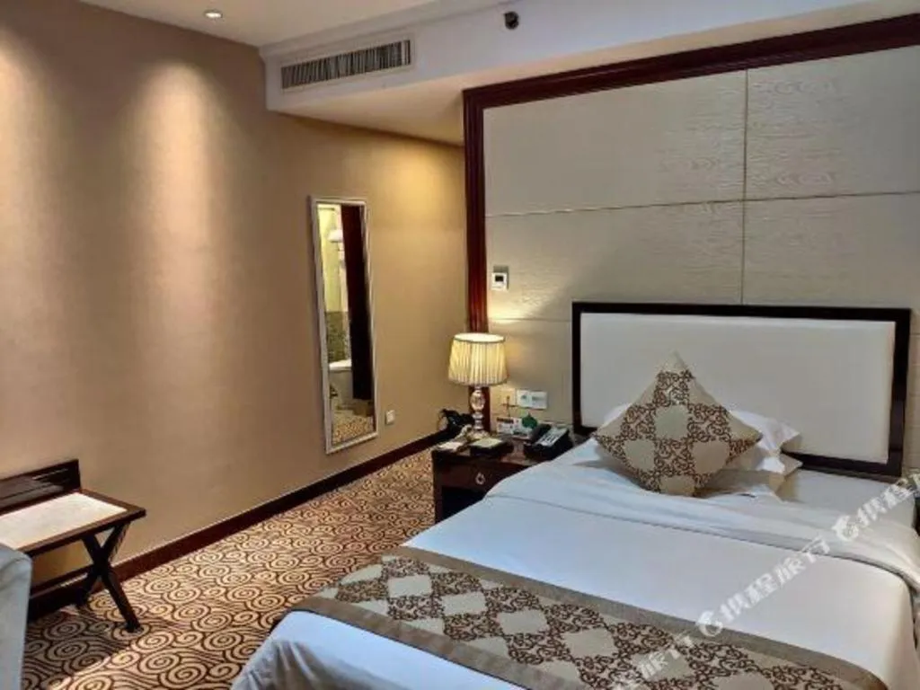 Bed in Hangzhou Huachen Fengting Hotel