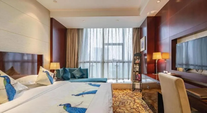 Bed in Hangzhou Huachen Fengting Hotel