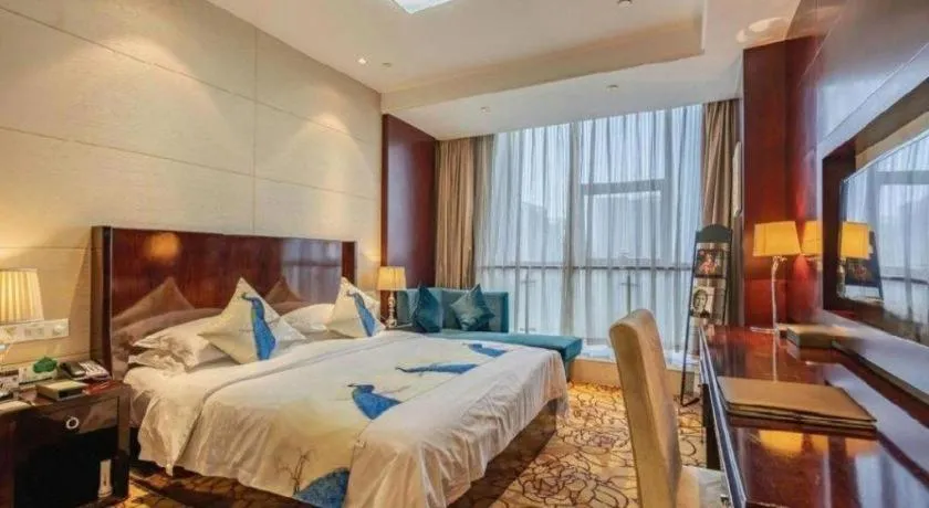 Bed in Hangzhou Huachen Fengting Hotel