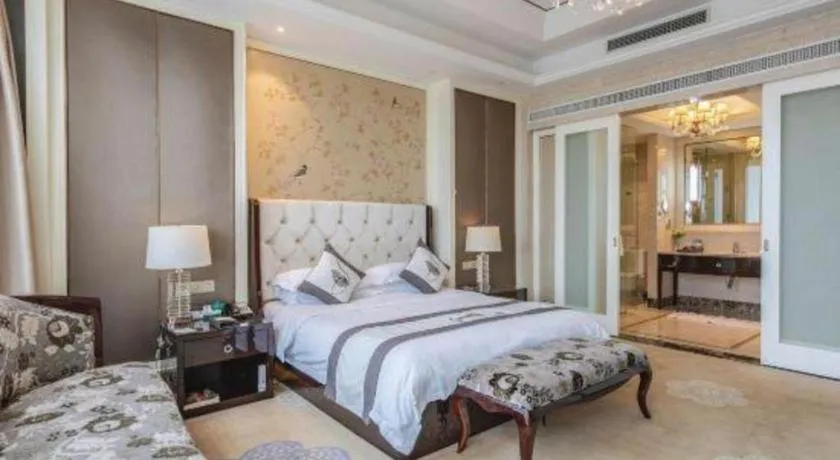 Bed in Hangzhou Huachen Fengting Hotel