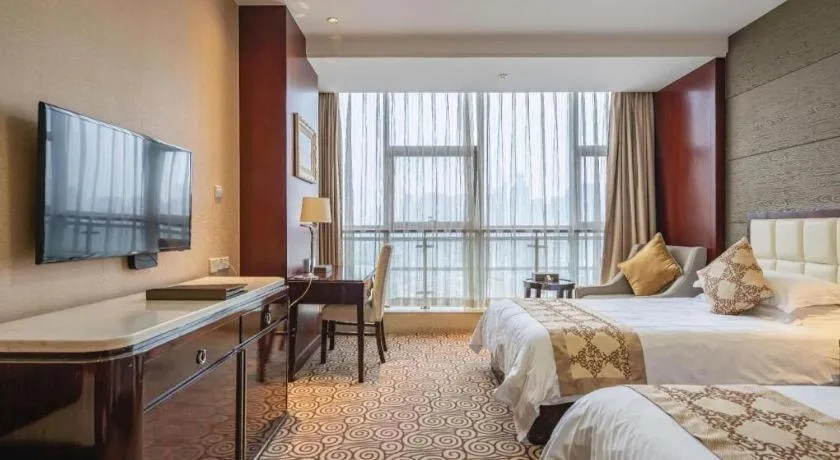 Bed in Hangzhou Huachen Fengting Hotel