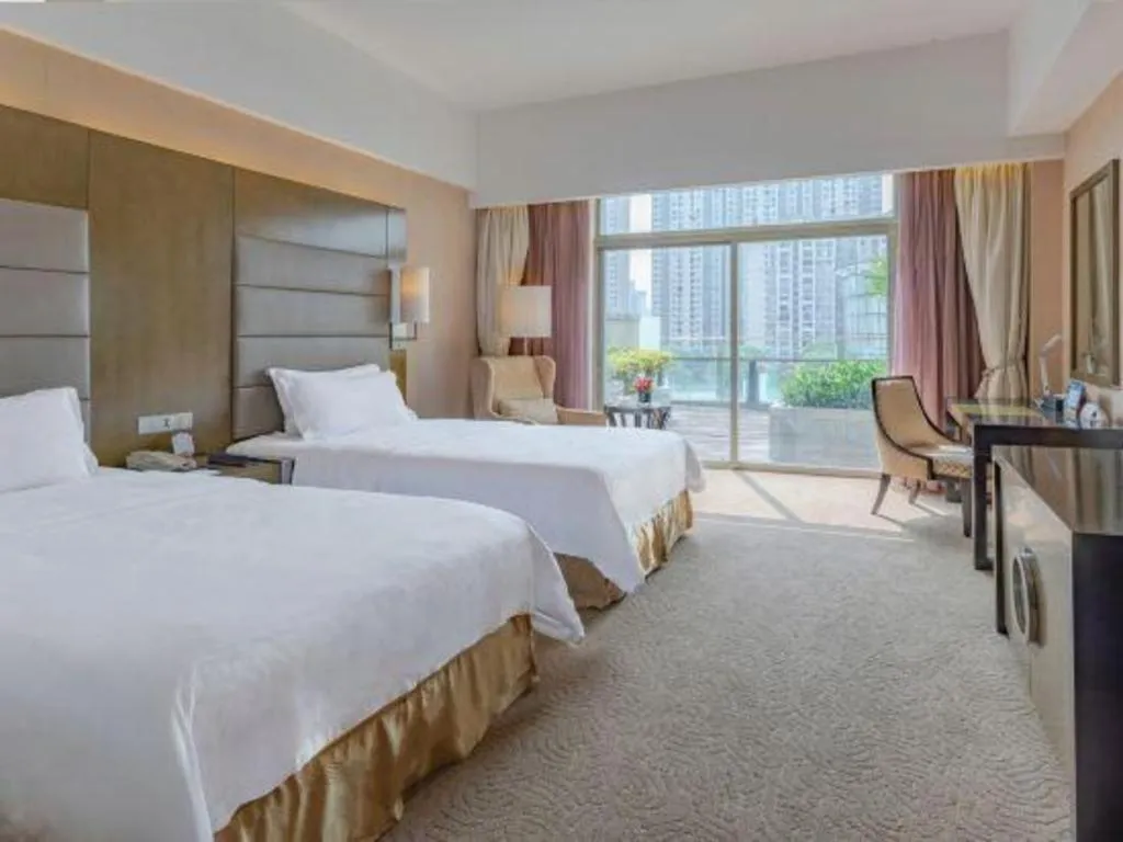 Bed in Jiaxin Conifer Hotel Shunde