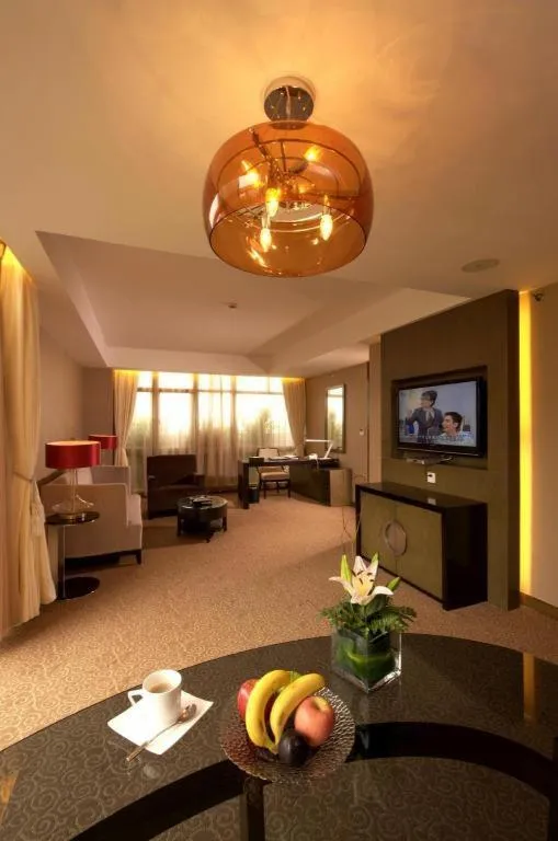 Bed in Jiaxin Conifer Hotel Shunde